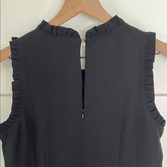 LOFT Black Halter A-Line Midi Dress - Picture 4 of 5